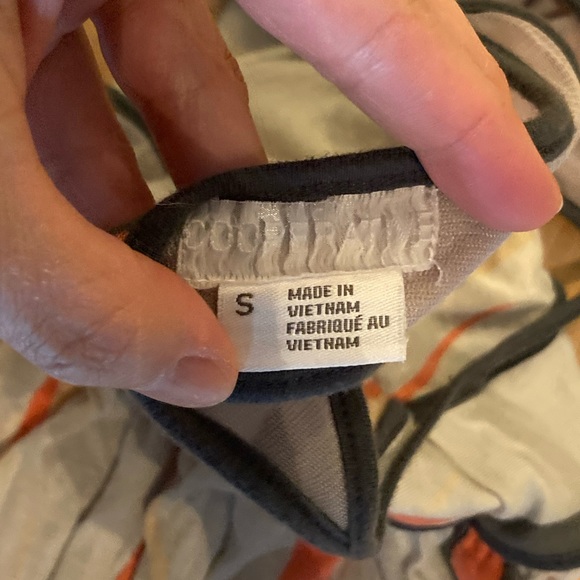 Cooperative Urban Outfitters striped dress w keyhole back spaghetti straps small - Picture 3 of 5